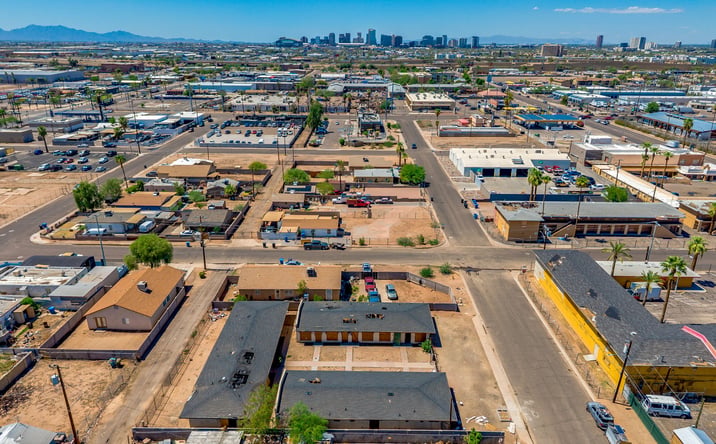 Pictures of Multifamily property located at East Monroe Street, Phoenix, AZ 85034 for sales - image #1
