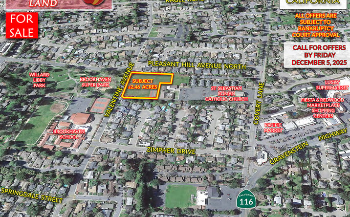 Pictures of Land property located at 7983 Covert Lane, Sebastopol, CA 95742 for sales - image #1