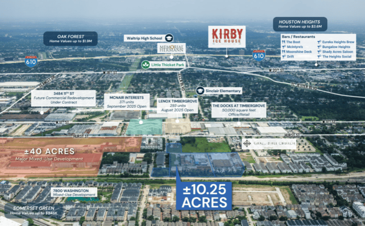 Pictures of Land property located at 3025 Maxroy St, Houston, TX 77008 for sales - image #1