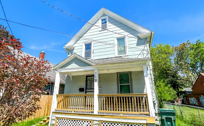 Pictures of Multifamily property located at 110 Kosciusko St, Rochester, NY 14621 for sales - image #1