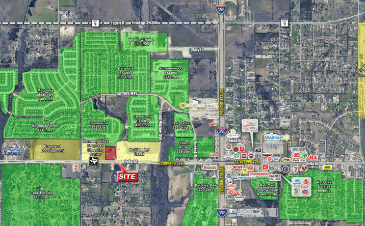 Pictures of Land property located at 2618 Ovilla Road, Red Oak, TX 75154 for sales - image #1