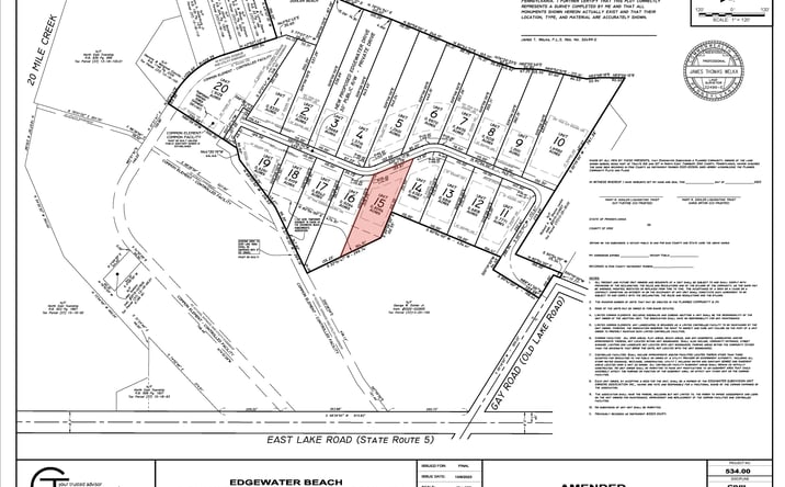 Pictures of Land property located at 109 Edgewater Drive, North East, PA 16428 for sales - image #1