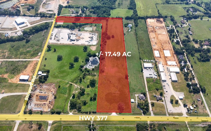 Pictures of Land property located at 4354 US-377, Aubrey, TX 76227 for sales - image #1