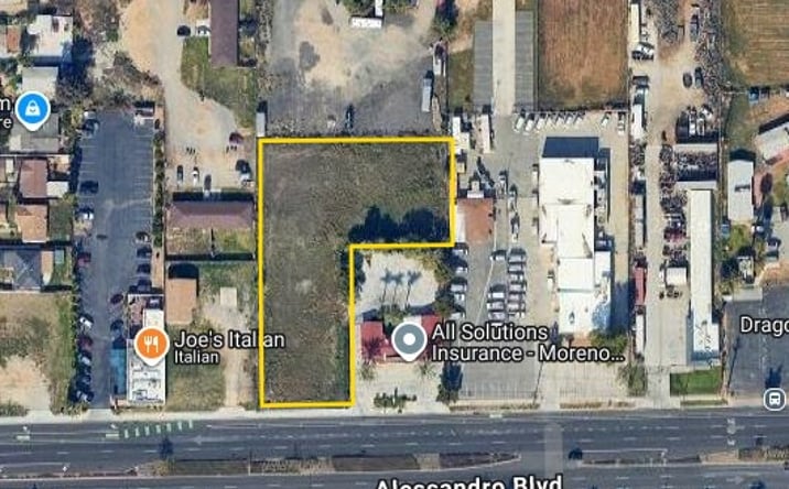 Pictures of Land property located at 22324 Alessandro Blvd, Moreno Valley, CA 92553 for sales - image #1