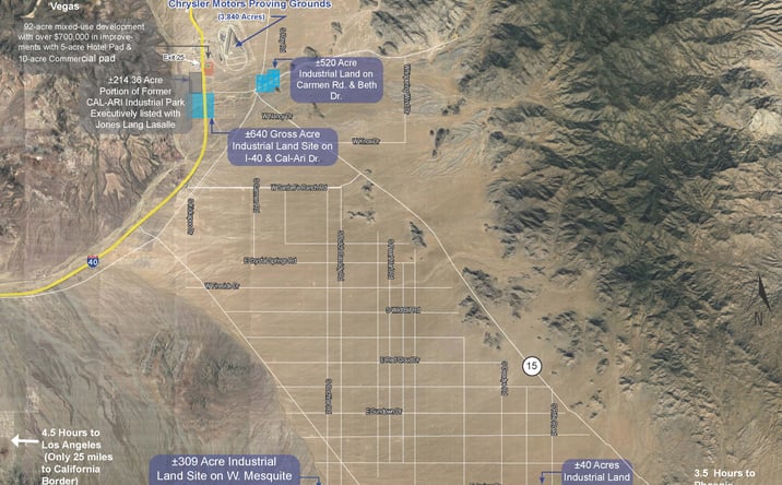 Pictures of Industrial, Land, Mixed Use property located at 4 Land Sites, Yucca, AZ 86438 for sales - image #1