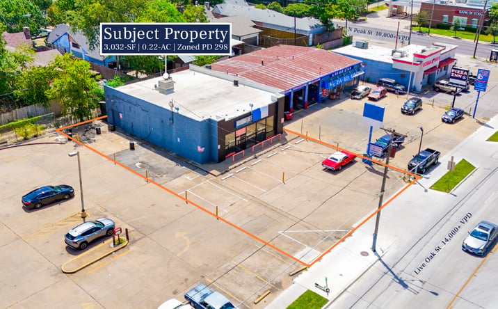 Pictures of Retail property located at 4312 Live Oak St, Dallas, TX 75204 for sales - image #1