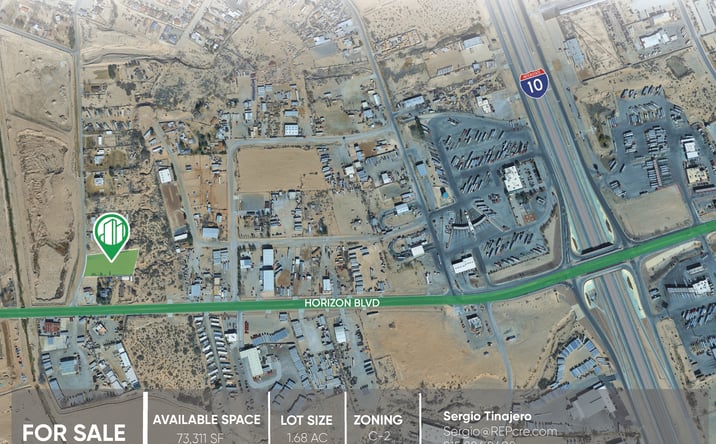 Pictures of Land property located at 10883 Thunder Rd, El Paso, TX 79927 for sales - image #1