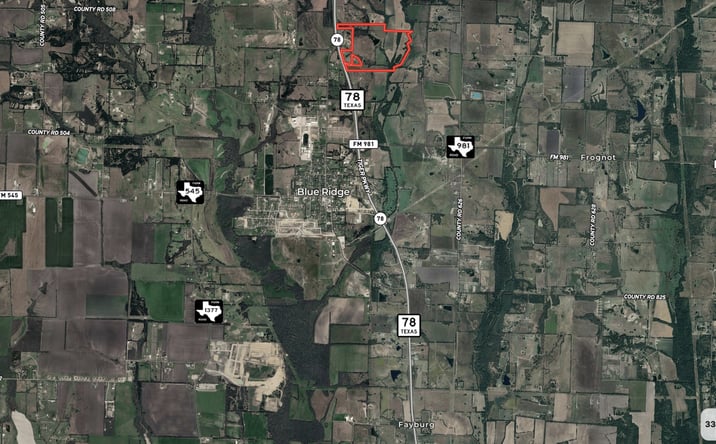 Pictures of Land property located at State Highway 78, Blue Ridge, TX 75424 for sales - image #1