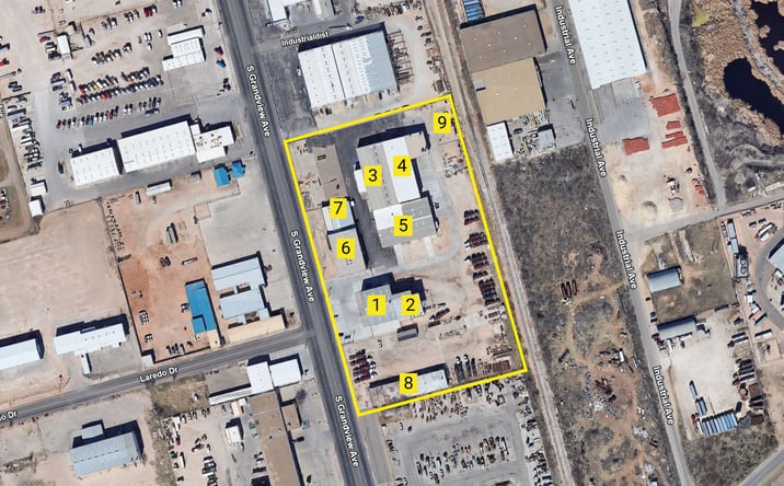 Pictures of Industrial property located at 1105 S Grandview Ave, Odessa, TX 79761 for sales - image #1