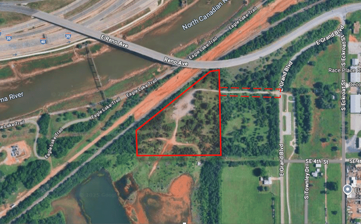 Pictures of Land property located at 381 E Grand Boulevard, Oklahoma City, OK 73129 for sales - image #1
