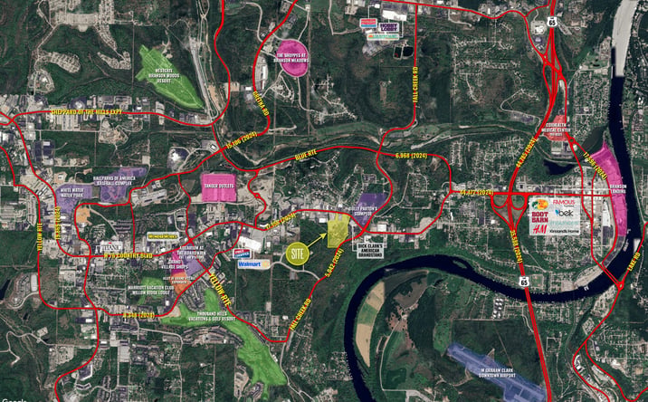 Pictures of Land property located at 1610 W 76 Country Blvd, Branson, MO 65616 for sales - image #1