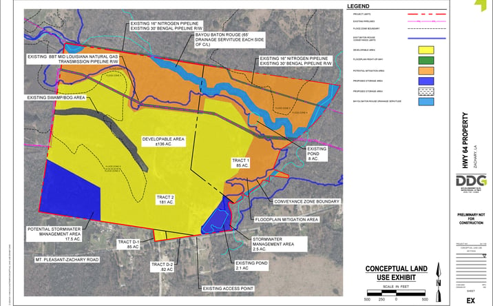 Pictures of Land property located at 576 Mount Pleasant - Zachary Rd, Zachary, LA 70791 for sales - image #1