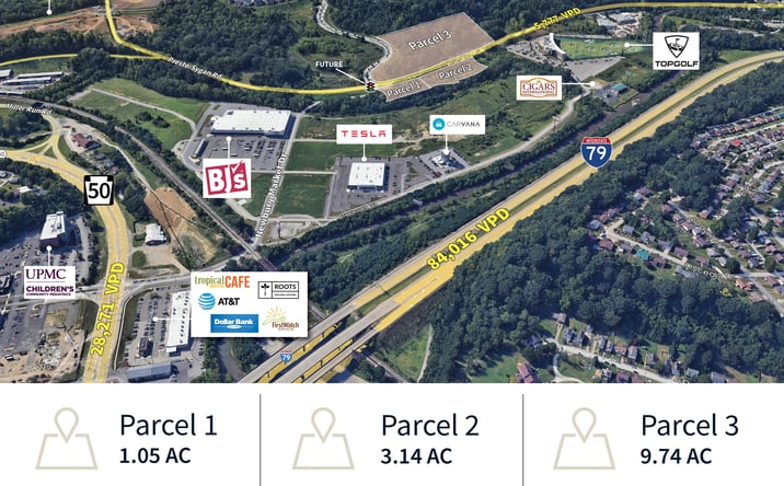 image of property at PRESTO SYGAN RD & NEWBURY MARKET DR South Fayette PA 15017