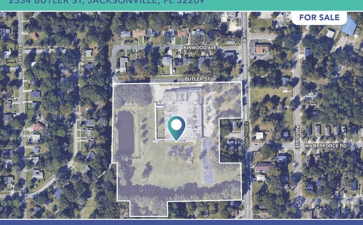 Pictures of Land property located at 2334 Butler St, Jacksonville, FL 32209 for sales - image #1