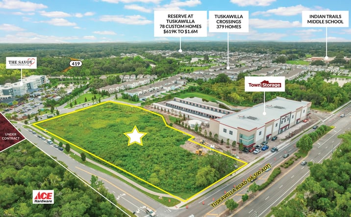 Pictures of Land property located at 320 Tuskawilla Road, Winter Springs, FL 32708 for sales - image #1