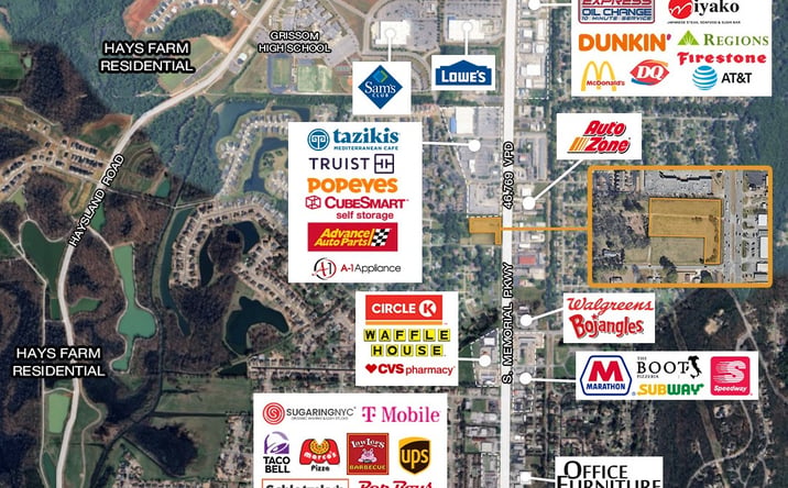 Pictures of Land property located at Mythewood Dr SW, Huntsville, AL 35803 for sales - image #1