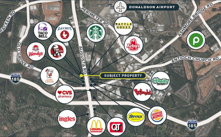 Pictures of Land property located at Augusta Road & Sterling Grove Rd, Greenville, SC 29673 for sales - image #1