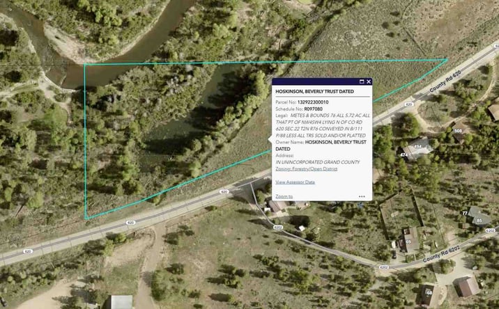 Pictures of Land property located at County Road 620, Granby, CO 80446 for sales - image #1
