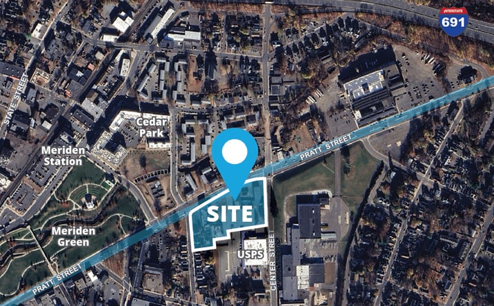 Pictures of Land property located at 171 Pratt St, Meriden, CT 06450 for sales - image #1