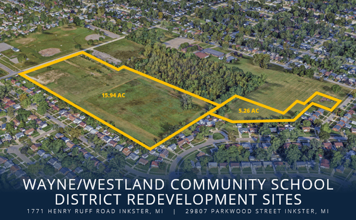 Pictures of Land property located at 1771 Henry Ruff Rd, Inkster, MI 48141, 29807 Parkwood St, Inkster, MI 48141 for sales - image #1