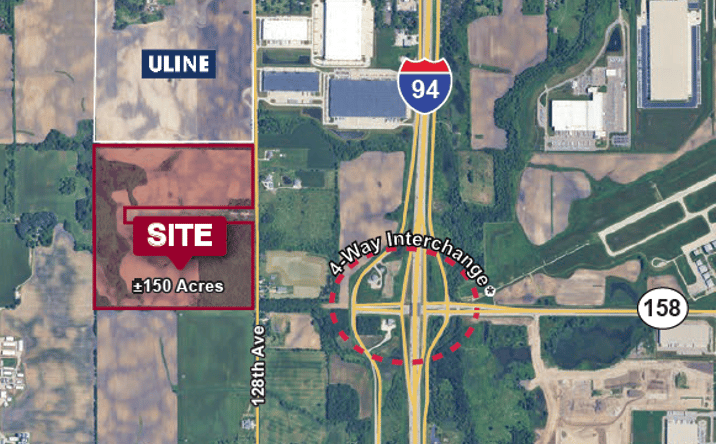 Pictures of Land property located at 128th Avenue, Kenosha, WI 53171 for sales - image #1