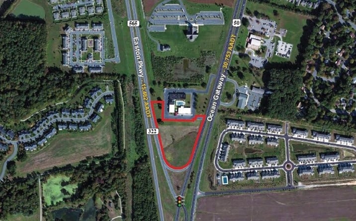 Pictures of Land, Retail property located at 6986 Ocean Gateway, Easton, MD 21601 for sales - image #1