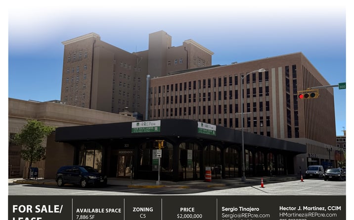 Pictures of Office property located at 321 N Stanton St, El Paso, TX 79901 for sales - image #1