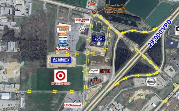 Pictures of Land, Office, Retail property located at Janet Drive & Joanne St, Searcy, AR 72143 for sales - image #1