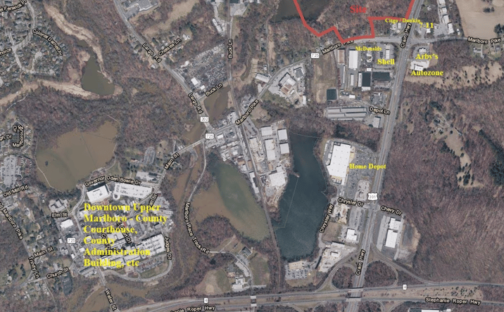 Pictures of Land property located at 4661 Robert Crain Hwy, Upper Marlboro, MD 20772 for sales - image #1