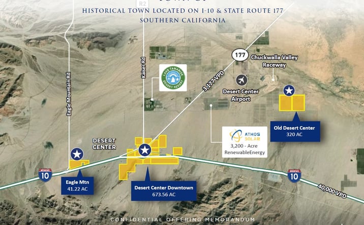 Pictures of Land, Mixed Use, Retail property located at 44375 Ragsdale Rd, Desert Center, CA 92239 for sales - image #1
