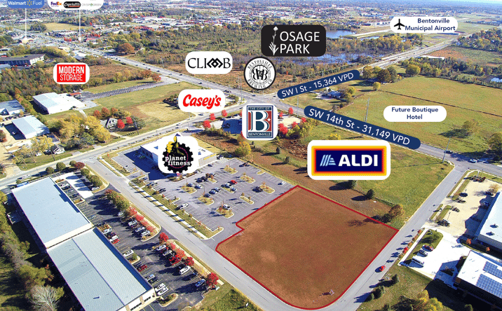 Pictures of Land property located at Sw Westpark Dr, Bentonville, AR 72712 for sales - image #1