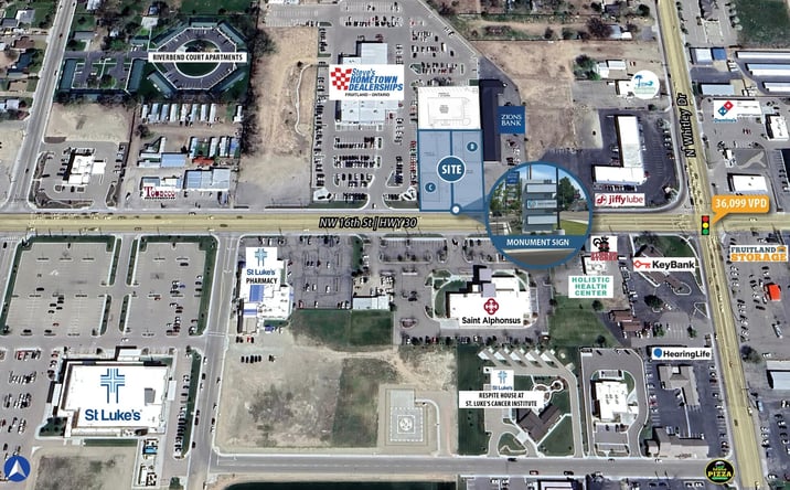 Pictures of Office, Land property located at 965 & 985 NW 16th St, Fruitland, ID 83619 for sales - image #1