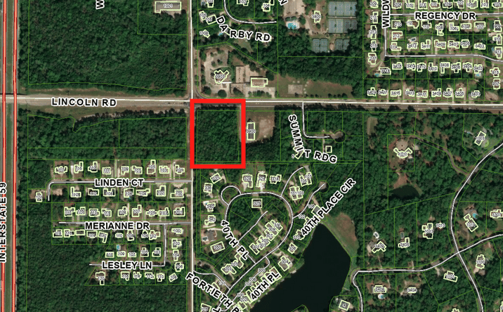 Pictures of Land property located at Lincoln/40th 3 Acres, Hattiesburg, MS 39402 for sales - image #1