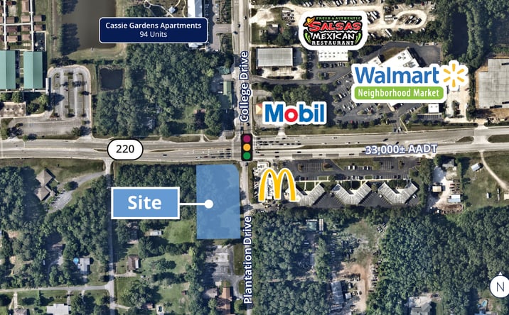 Pictures of Land, Retail property located at SWC CR-220 and Plantation Dr, 32068, FL 32068 for sales - image #1