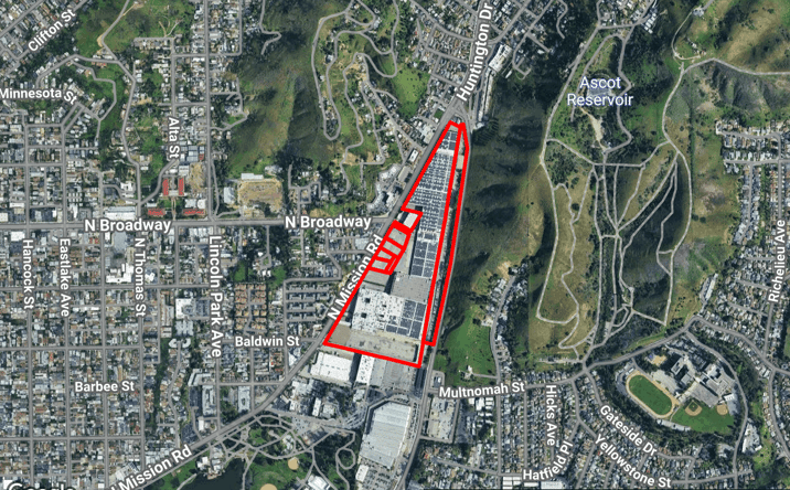 Pictures of Industrial property located at 4100 N Mission Rd, Los Angeles, CA 90032 for sales - image #1
