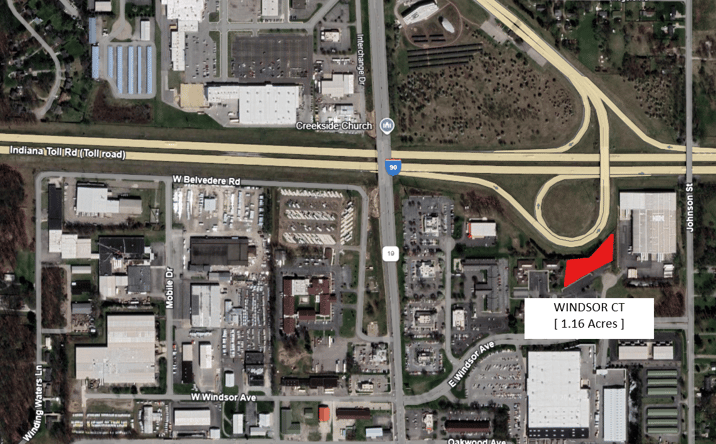 Pictures of Land property located at Windsor Ct, Elkhart, IN 46514 for sales - image #1