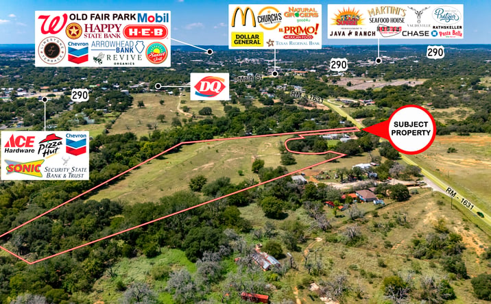 Pictures of Land property located at 485 Ranch Road 1631, Fredericksburg, TX 78624 for sales - image #1