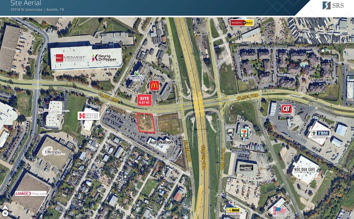 Pictures of Land property located at 15718 N Interstate 35, Austin, TX 78728 for sales - image #1