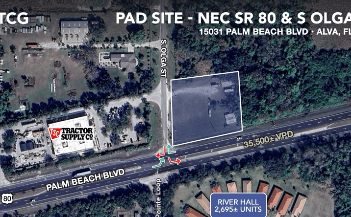 Pictures of Land property located at 15031 Palm Beach Blvd, Alva, FL 33920 for sales - image #1