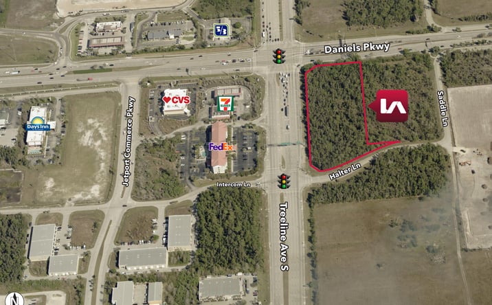 Pictures of Land property located at Treeline Ave & Daniels Pkwy, Fort Myers, FL 33913 for sales - image #1