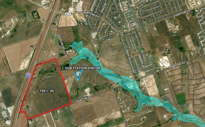 Pictures of Land property located at 10320 N I-35, Jarrell, TX 76537 for sales - image #1
