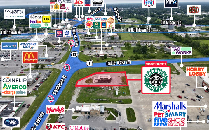 Pictures of Retail property located at 2301 N Baltimore Street, Kirksville, MO 63501 for sales - image #1