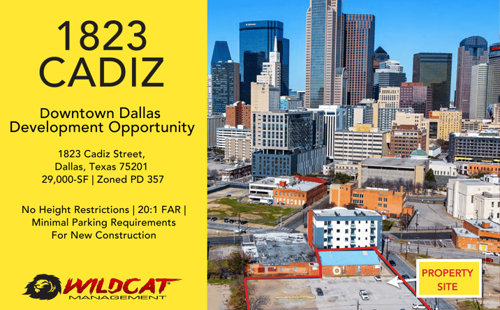 Pictures of Land property located at 1823 Cadiz St., Dallas, TX 75201 for sales - image #1