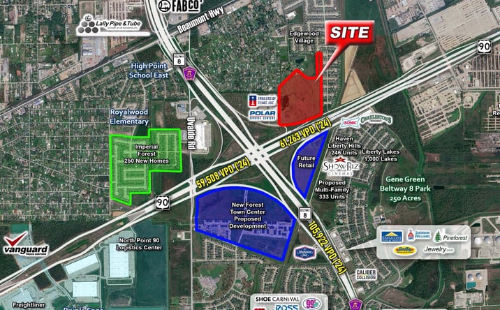Pictures of Retail, Industrial property located at US-90 & Beltway-8, Houston, TX 77049 for sales - image #1
