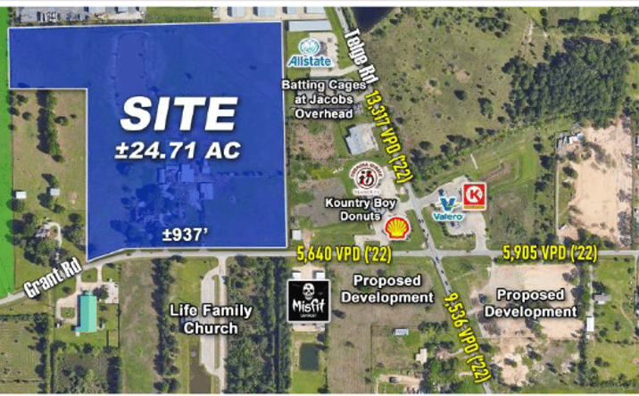 Pictures of Land property located at 16242 Grant Rd, Cypress, TX 77429 for sales - image #1