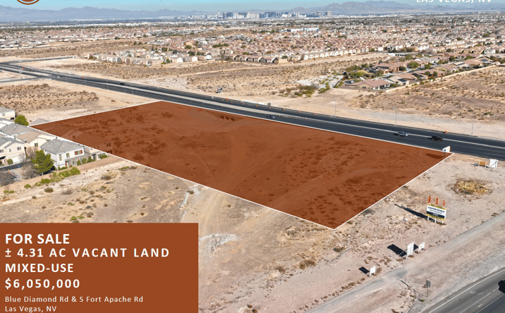 Pictures of Land, Mixed Use property located at 9403 S Fort Apache Rd, Las Vegas, NV 89178 for sales - image #1