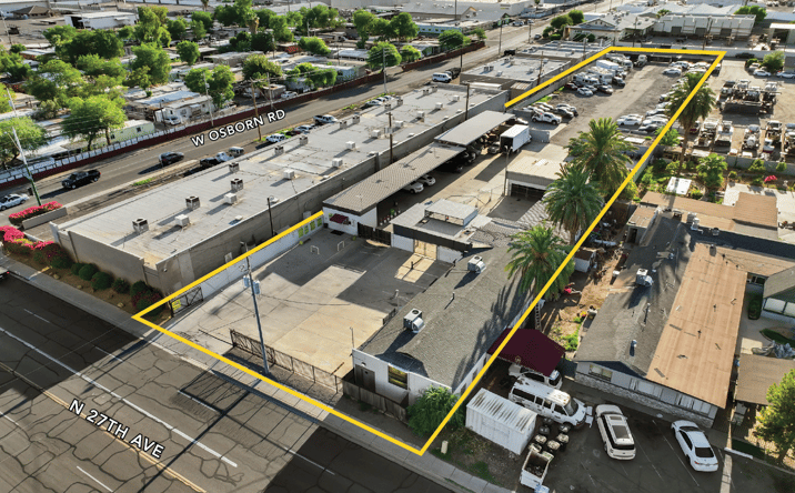 Pictures of Industrial, Land, Mixed Use property located at 3414 N 27th Ave, Phoenix, AZ 85017 for sales - image #1