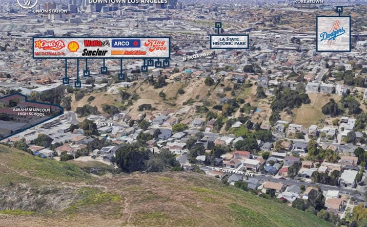Pictures of Land, Multifamily property located at 2929 Amethyst St, Los Angeles, CA 90032 for sales - image #1
