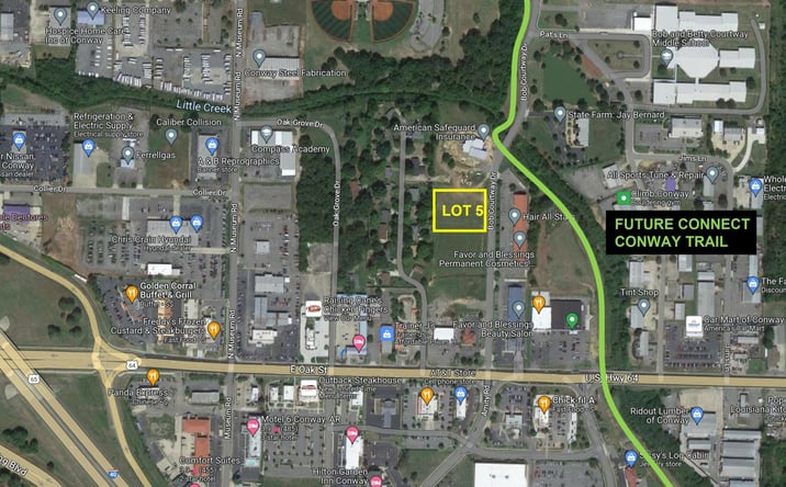 Pictures of Land property located at 1145 Bob Courtway Dr, Conway, AR 72032 for sales - image #1