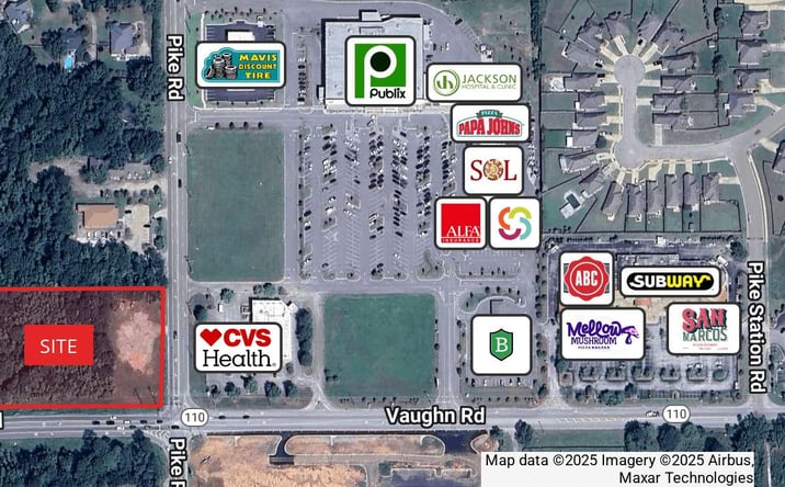 Pictures of Land, Retail property located at 1316 Old Pike Road, Pike Road, AL 36064 for sales - image #1